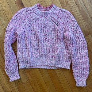 Wilfred Pink and White Sweater